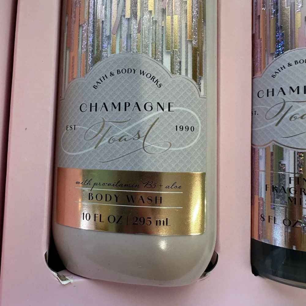 Bath Body Works Champagne Toast‎ Gift Set